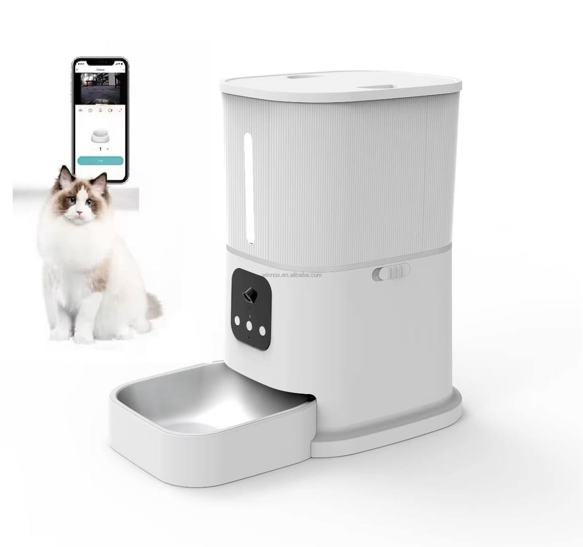 Very Smart Pet Feeder with HD Camera, App Control – Feed, Watch, and Talk to Your Pet Anytime