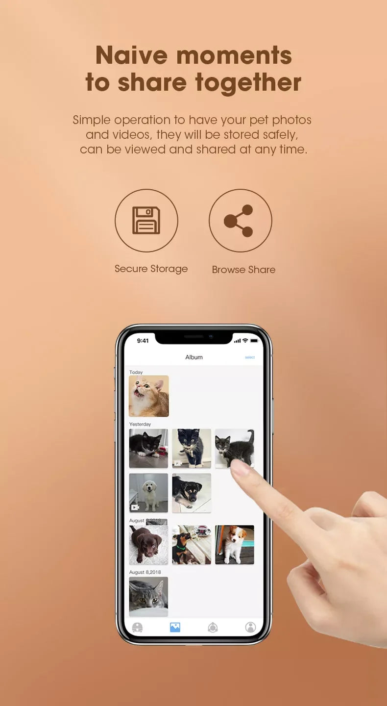 SMART ROBOT FOR PETS CARE