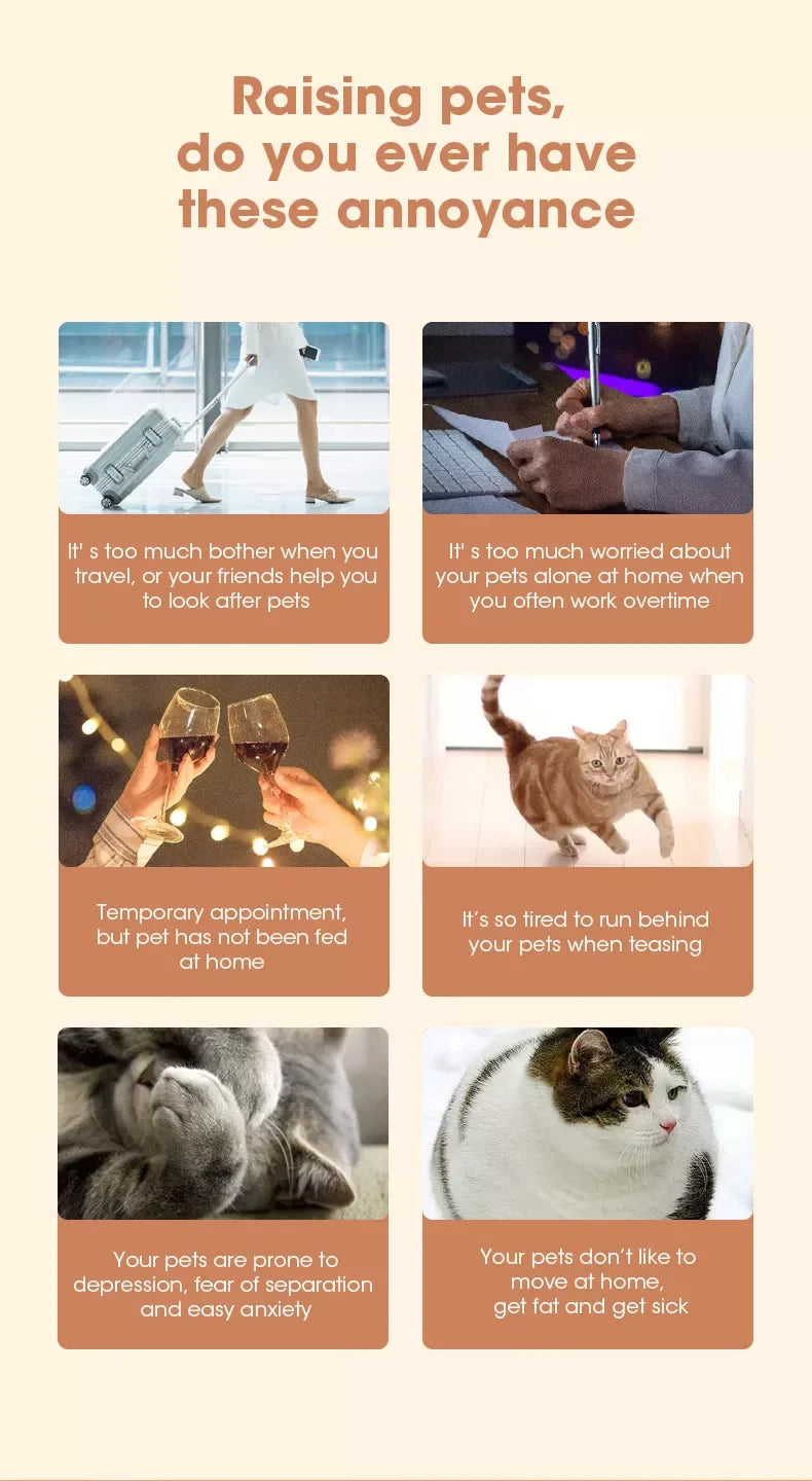 SMART ROBOT FOR PETS CARE