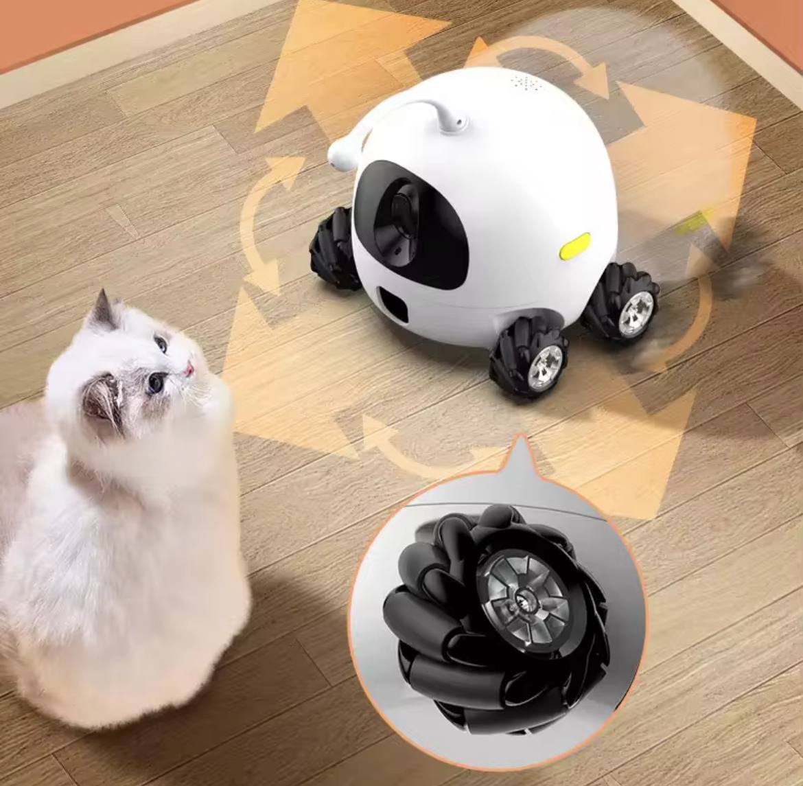 SMART ROBOT FOR PETS CARE