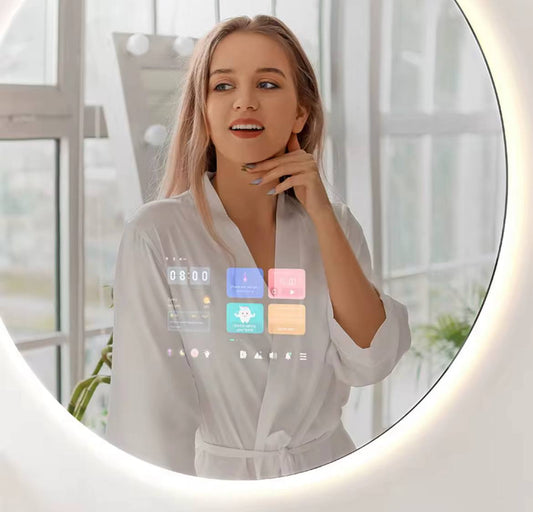 Smart Touchscreen LED Bathroom Mirror